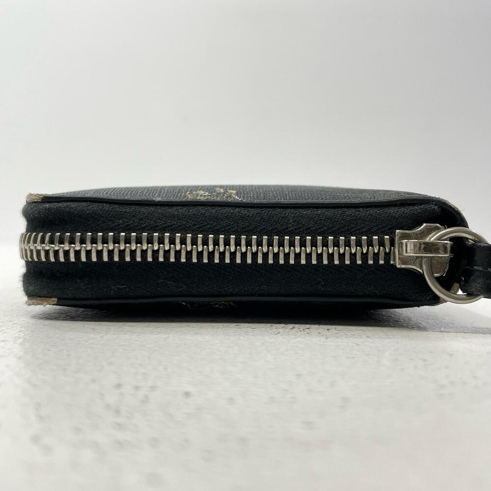 GUCCI GG Supreme Tiger Round Zip Long Wallet Black - Picture 4 of 12